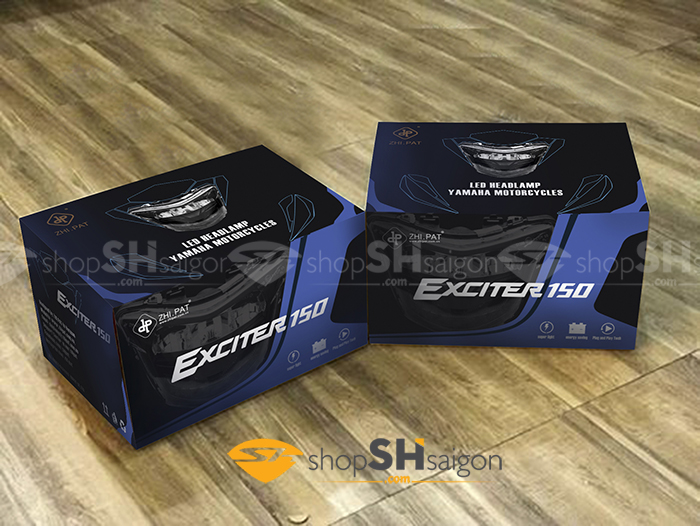 Ra mắt Đèn LED 2 tầng ZHIPAT cho xe Yamaha Exciter Sporty 2019Hệ thống đèn pha LED 2 tầng Yamaha Exciter Sporty 2019 7
