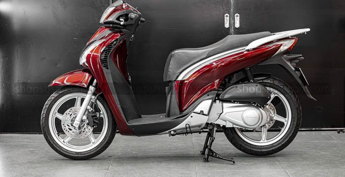 Sơn Dọn Nguyên Chiếc Cho SH - shopshsaigon.com 1 sh ý 2012 dọn nguyên chiếc màu đỏ đô