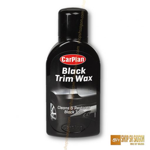 Phục hồi nhựa sần xe máy CarPlan Black Trim Wax - Cleans & Restores Black Trim 1