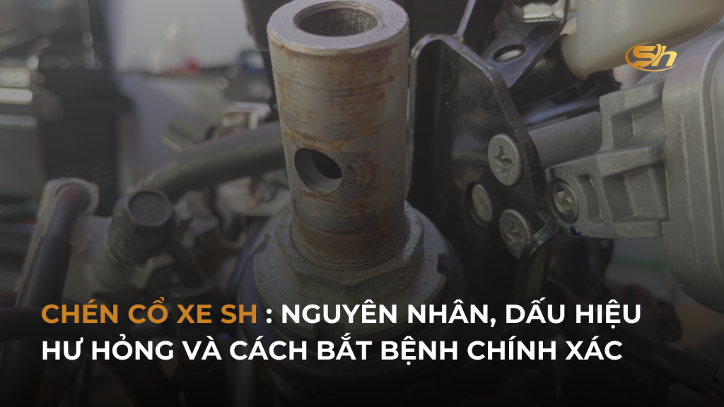 CHÉN CỔ XE SH: NGUYÊN NHÂN, DẤU HIỆU HƯ HỎNG VÀ CÁCH BẮT BỆNH CHÍNH XÁC 1