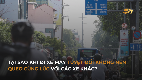TẠI SAO KHI ĐI XE MÁY TUYỆT ĐỐI KHÔNG NÊN QUẸO CÙNG LÚC VỚI CÁC XE KHÁC? 17